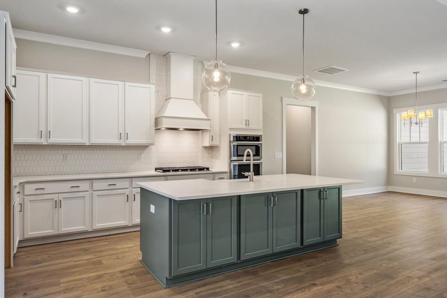 Furnished interior view inside a new home in Charleston County Homes, Awendaw (Image 7). Furnished interior view inside a new home in Charleston County Homes, Awendaw (Image 7).