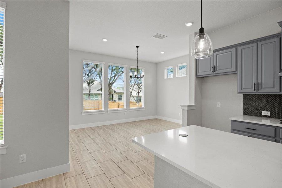 Furnished interior view inside a new home in 6 Creeks, Kyle (Image 14). Furnished interior view inside a new home in 6 Creeks, Kyle (Image 14).