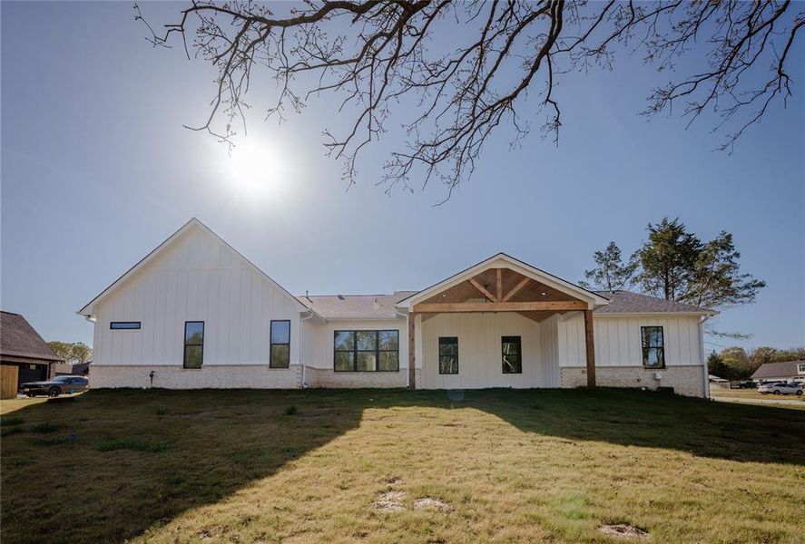 Exterior details and patio area of a home in , Tyler (Image 3).