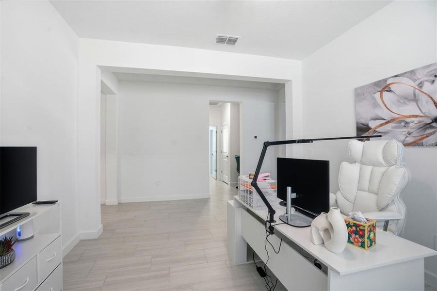 Furnished interior view inside a new home in Mirada Active Adult, San Antonio (Image 35).