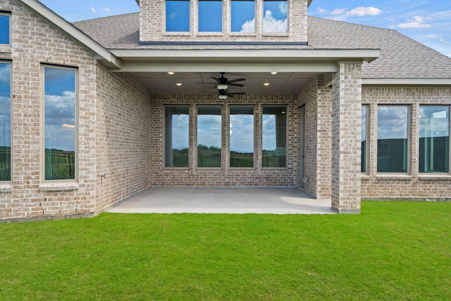 Exterior details and patio area of a home in Jubilee, Hockley (Image 3).