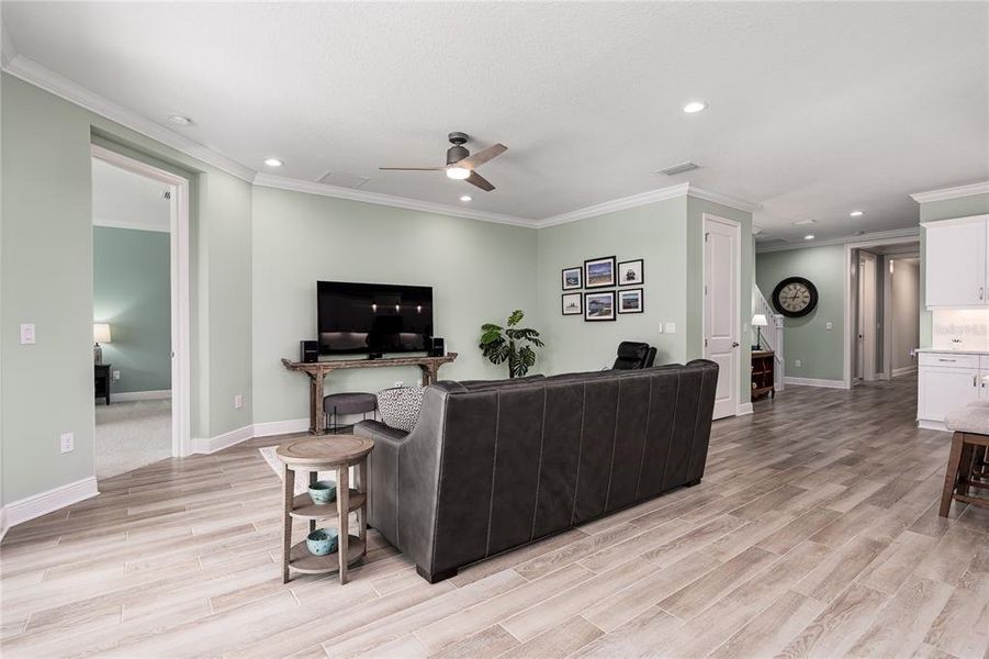 Furnished interior view inside a new home in , Parrish (Image 34).