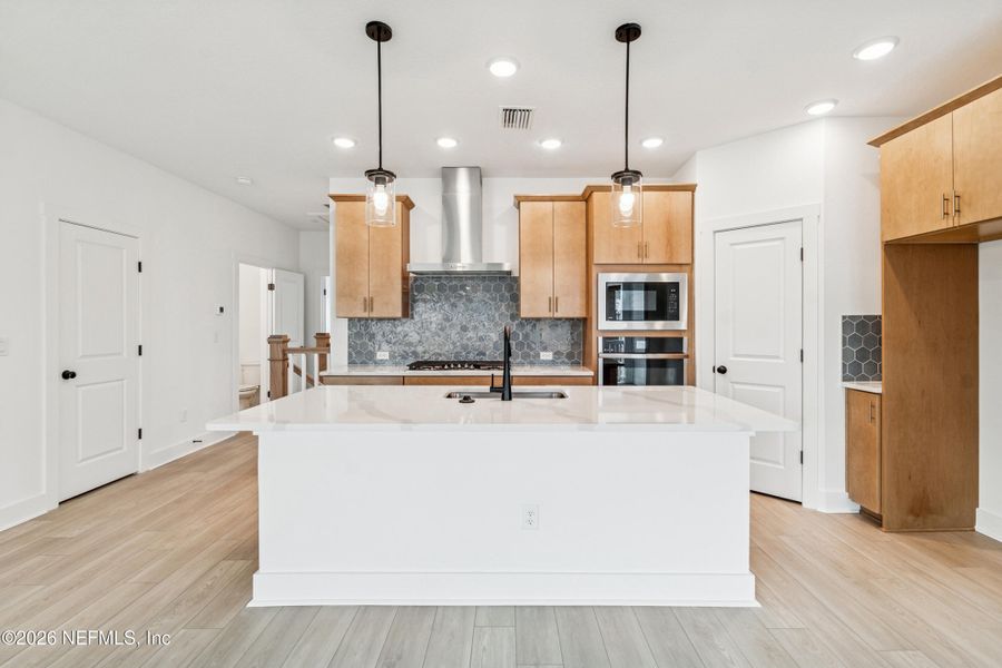 Furnished interior view inside a new home in Kettering at eTown - Traditional Collection, Jacksonville (Image 4).