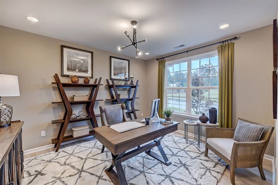 Representative furnished interior of a home built from the Pikewood by Taylor Morrison in Walden Woodlands, Huntersville (Image 7). Representative furnished interior of a home built from the Pikewood by Taylor Morrison in Walden Woodlands, Huntersville (Image 7).
