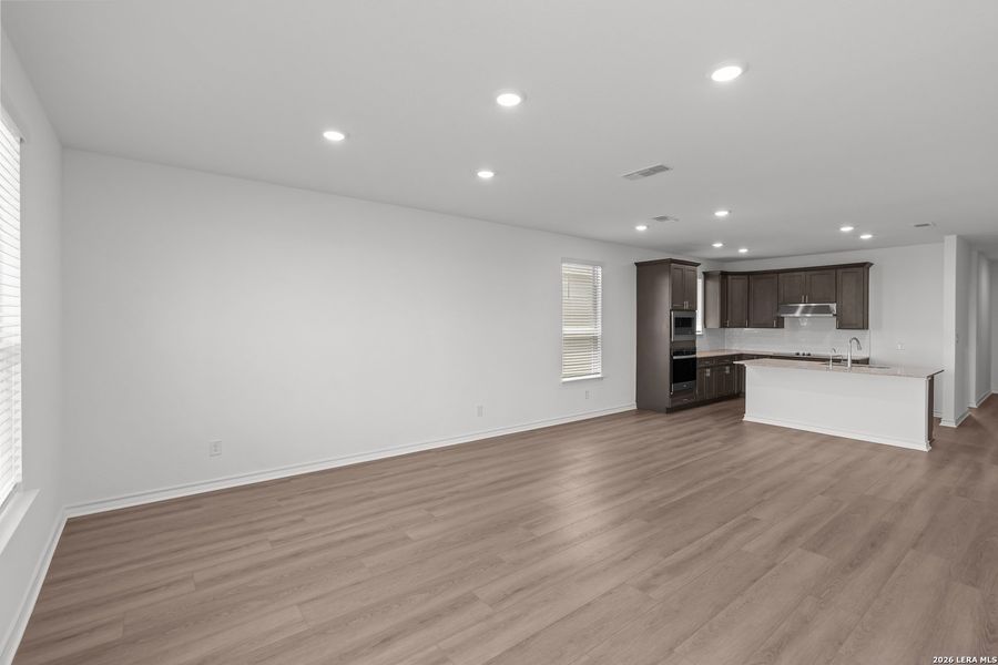 Spacious, unfurnished interior of a new home in Nopal Valley, San Antonio (Image 22). Spacious, unfurnished interior of a new home in Nopal Valley, San Antonio (Image 22).