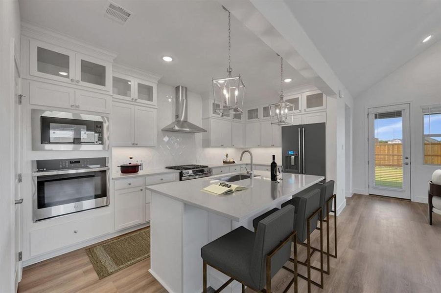 Furnished interior view inside a new home in Heritage Ranch, Sherman (Image 10).