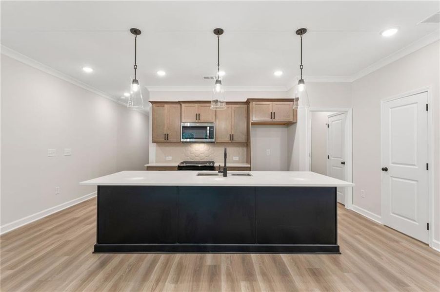 Furnished interior view inside a new home in Cherokee Township, Acworth (Image 8).