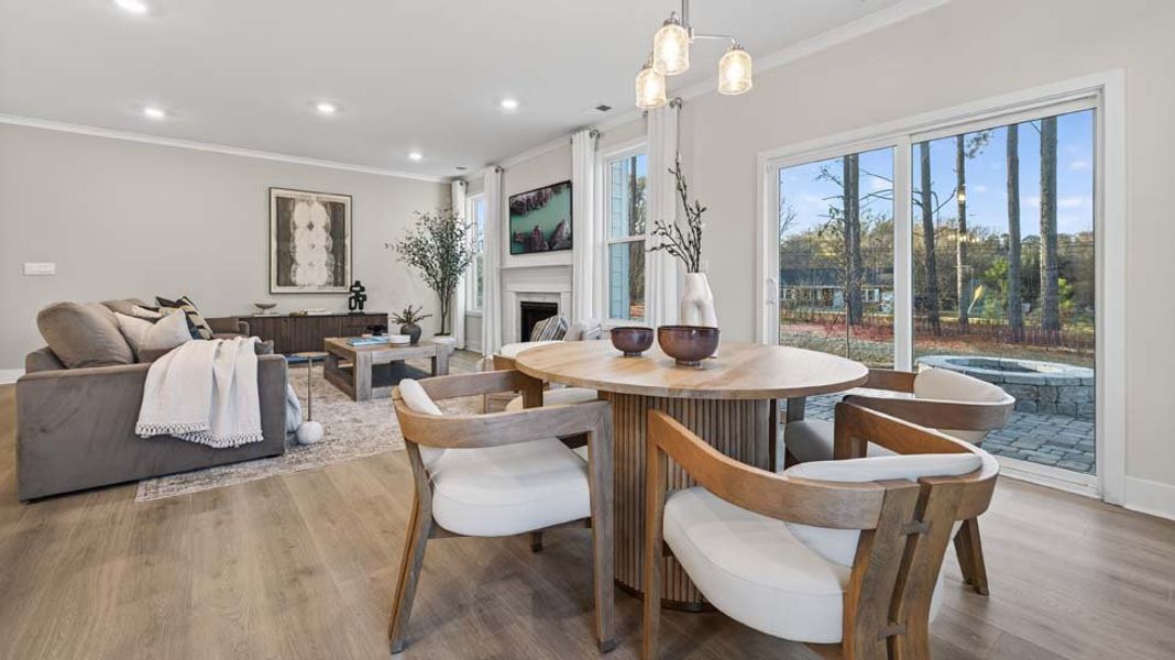Furnished interior view inside a new home in Sylvan Creek, Denver (Image 8).