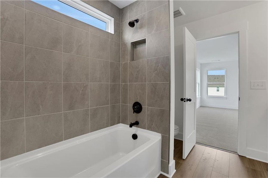 Furnished interior view inside a new home in Twin Lakes, Hoschton (Image 17).
