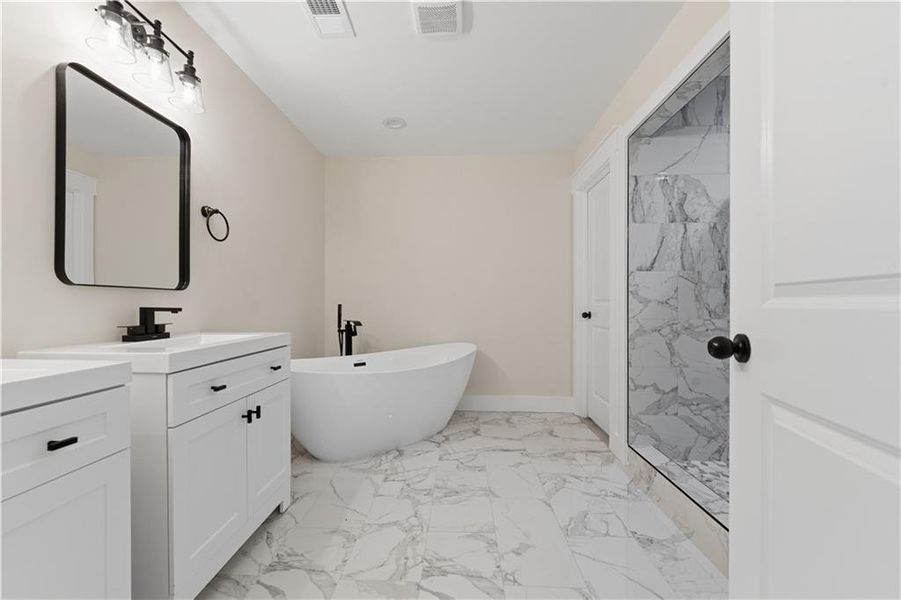 Furnished interior view inside a new home in , Mableton (Image 15).