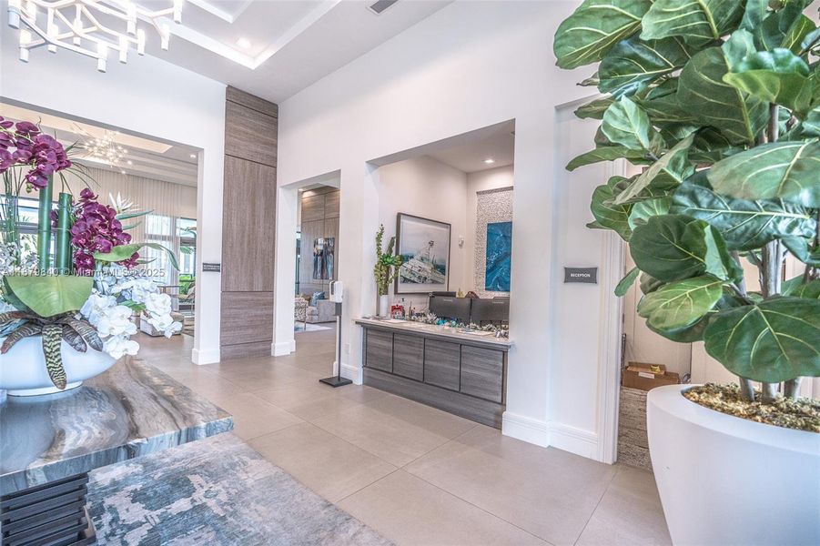 Furnished interior view inside a new home in , Doral (Image 4).