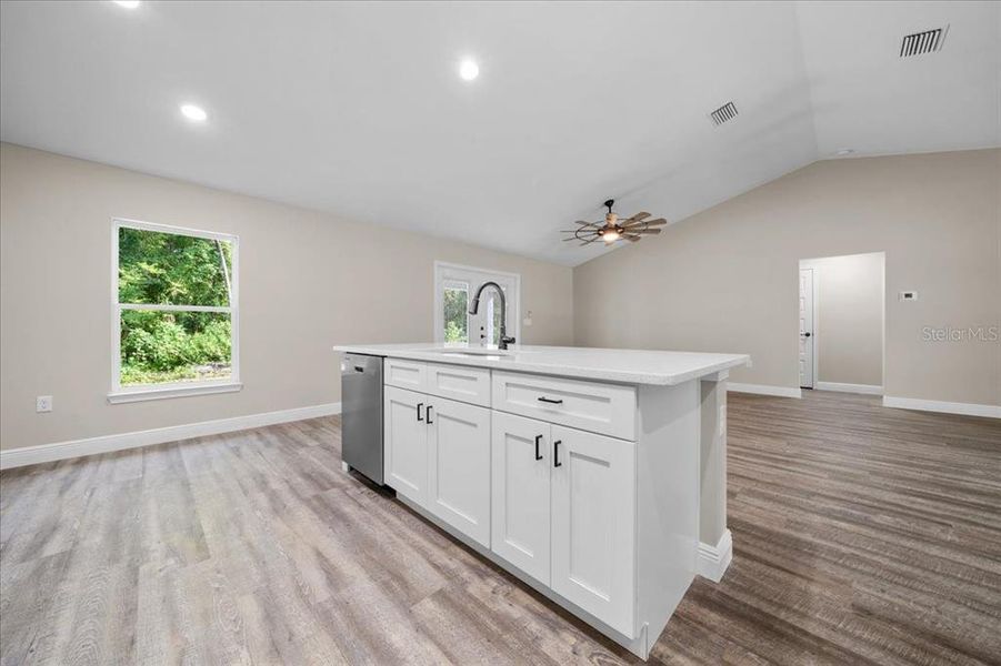 Furnished interior view inside a new home in , Dunnellon (Image 5).