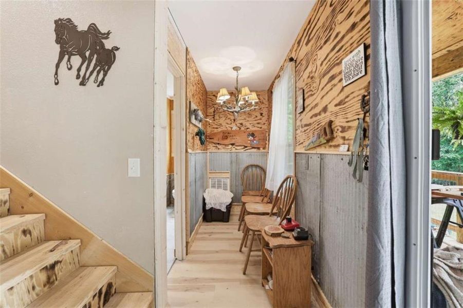 Furnished interior view inside a new home in , Cleveland (Image 8).