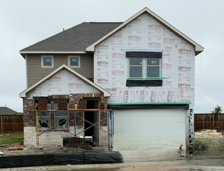 Construction progress - 2143 Birch Brook Lane Construction progress - 2143 Birch Brook Lane