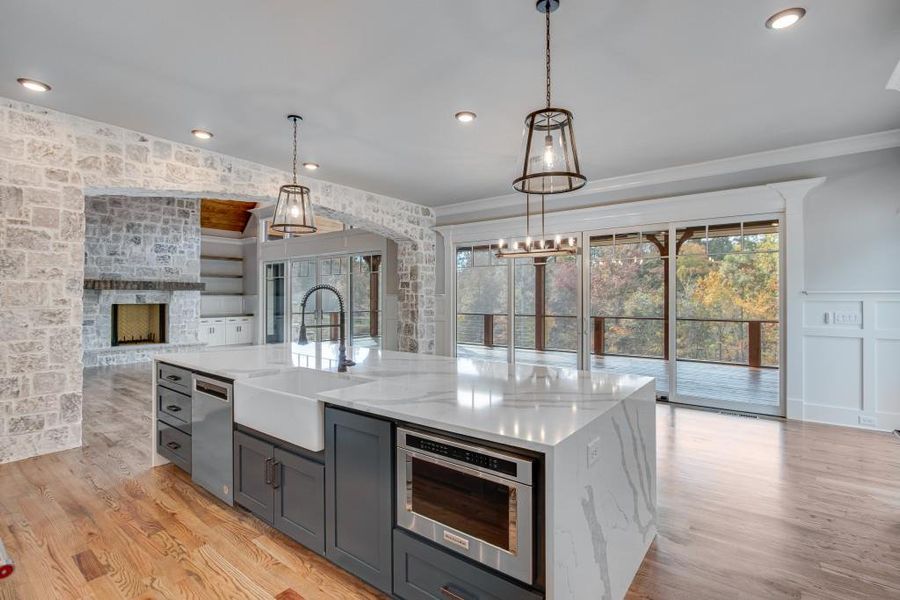 Furnished interior view inside a new home in , Gainesville (Image 33).