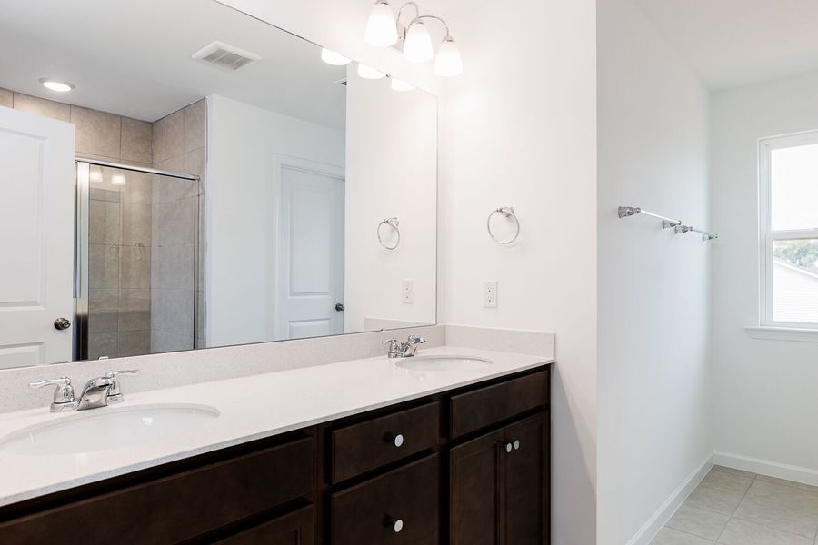 Representative furnished interior of a home built from the Tate by Mattamy Homes in Magnolia Park, Garner (Image 11).