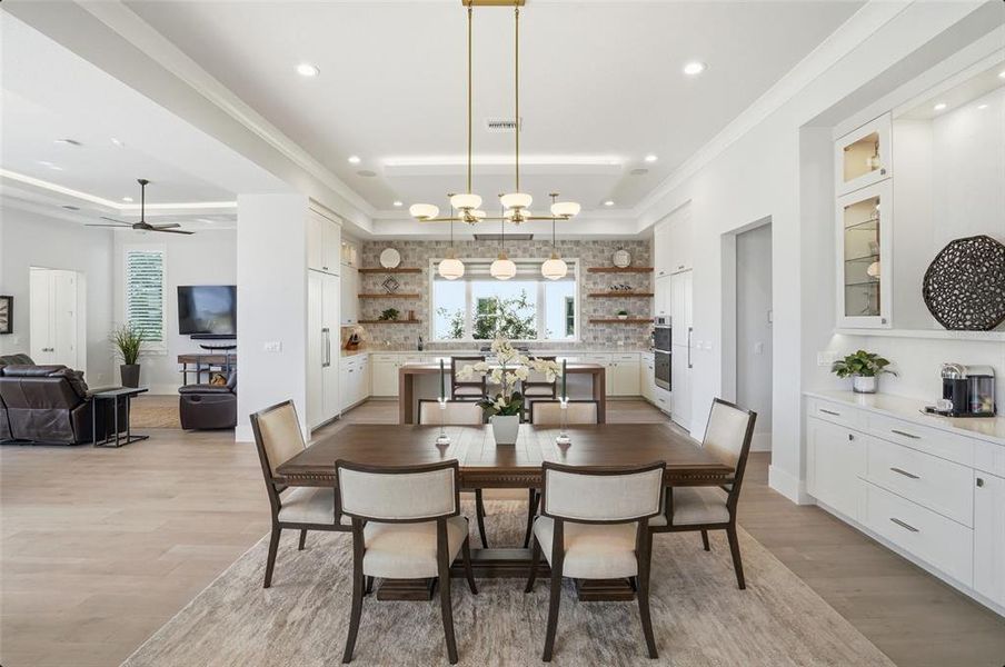 Furnished interior view inside a new home in , Parrish (Image 68).