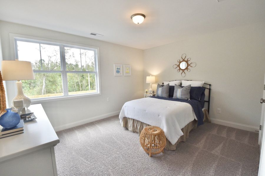 Furnished interior view inside a new home in Parkwood Estates, Leland (Image 10).