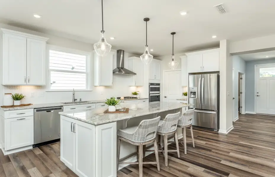 Open Kitchen with Island