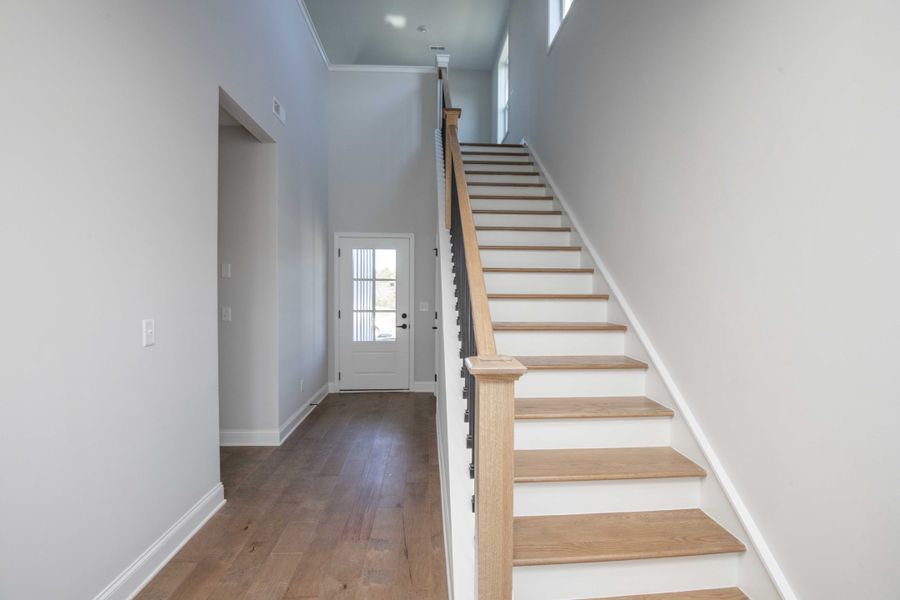 Spacious, unfurnished interior of a new home in Ivey Farms - The Grove Collection, Farragut (Image 32). Spacious, unfurnished interior of a new home in Ivey Farms - The Grove Collection, Farragut (Image 32).