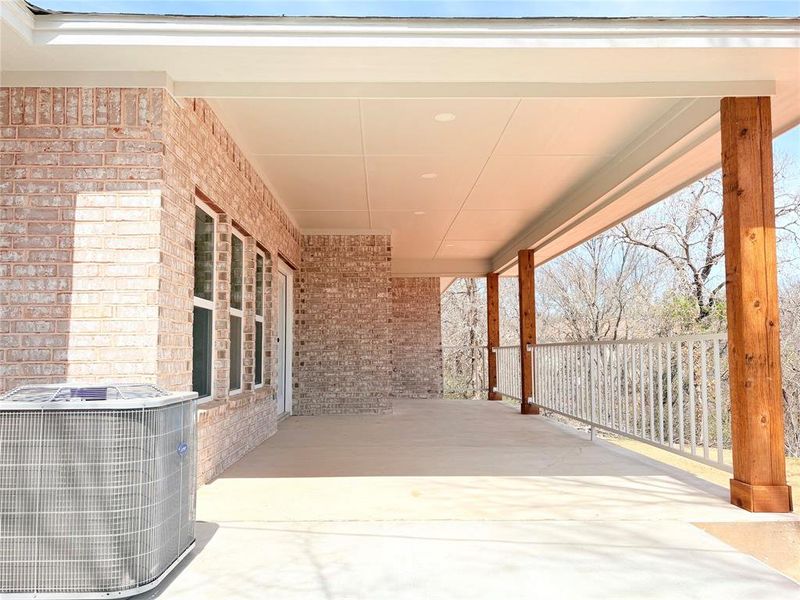 Exterior details and patio area of a home in , Graham (Image 26).