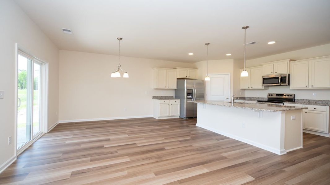 Representative unfurnished interior of a home built from the CALI by D.R. Horton in Lochaven, Conway (Image 28).