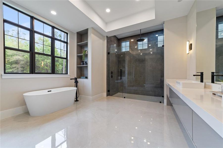 Furnished interior view inside a new home in Bella Collina, Montverde (Image 42). Furnished interior view inside a new home in Bella Collina, Montverde (Image 42).