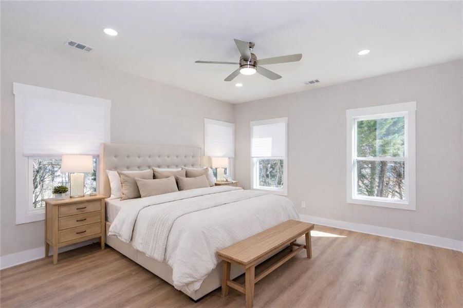 Furnished interior view inside a new home in , East Point (Image 11).