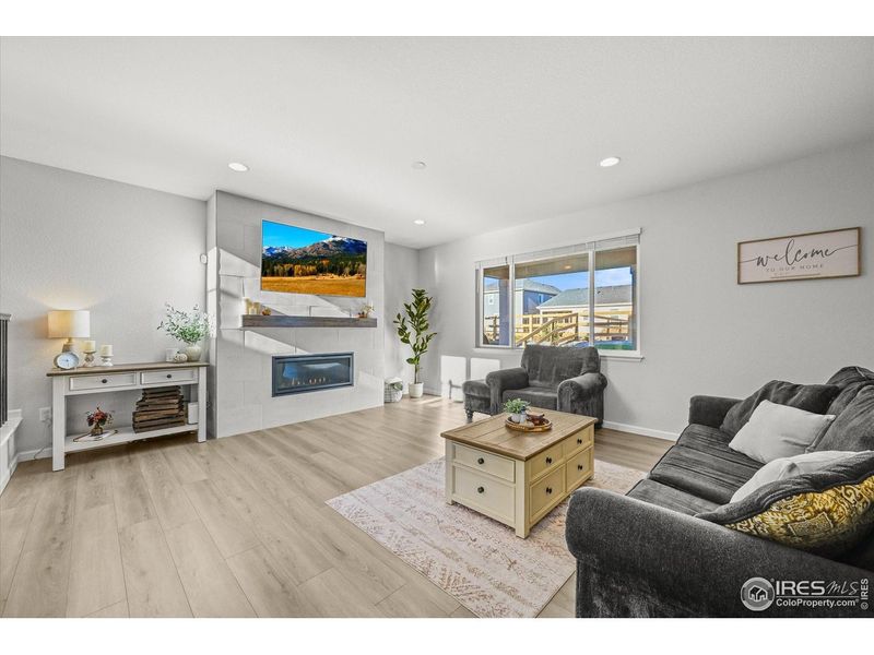 Furnished interior view inside a new home in Prairie Song, Windsor (Image 10).