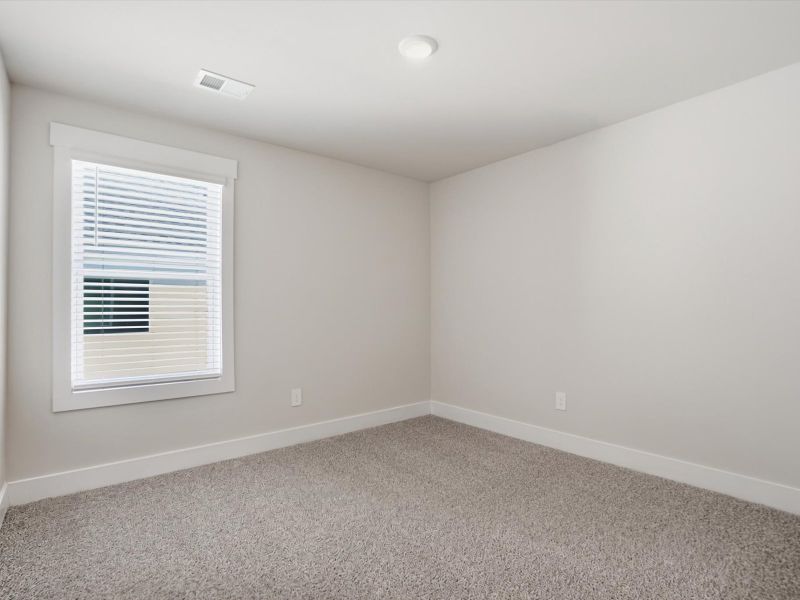 Spacious, unfurnished interior of a new home in Cedar Shoals - Signature Collection, Piedmont (Image 17). Spacious, unfurnished interior of a new home in Cedar Shoals - Signature Collection, Piedmont (Image 17).
