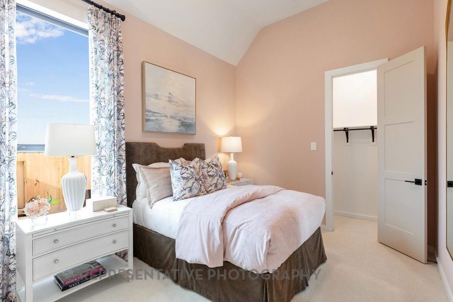 Furnished interior view inside a new home in Meridiana: 65ft. lots, Manvel (Image 13). Furnished interior view inside a new home in Meridiana: 65ft. lots, Manvel (Image 13).