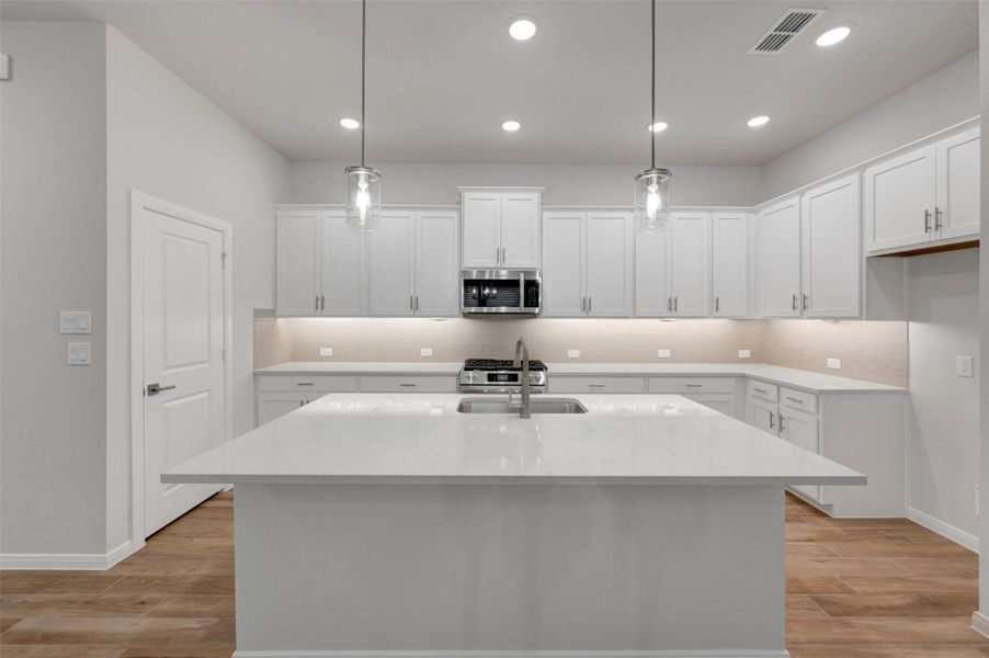 Furnished interior view inside a new home in Austin Point - Terrace Collection, Richmond (Image 4).