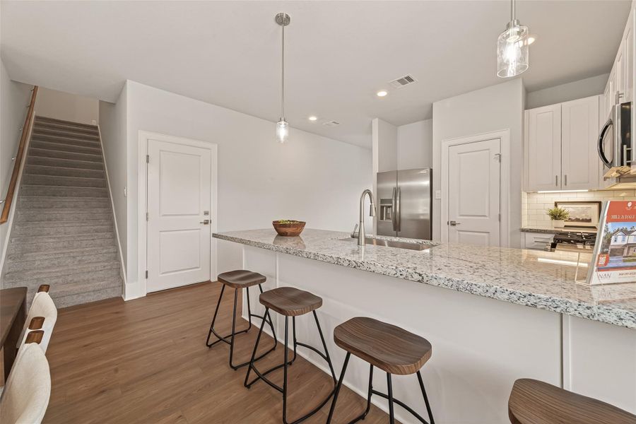 Furnished interior view inside a new home in , Splendora (Image 6).