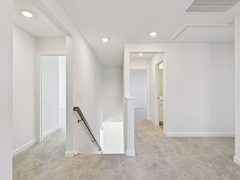 Spacious, unfurnished interior of a new home in Harper Landing, Stanley (Image 14).