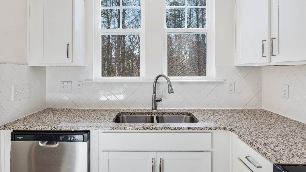 Furnished interior view inside a new home in Battle Bridge, Raleigh (Image 7).