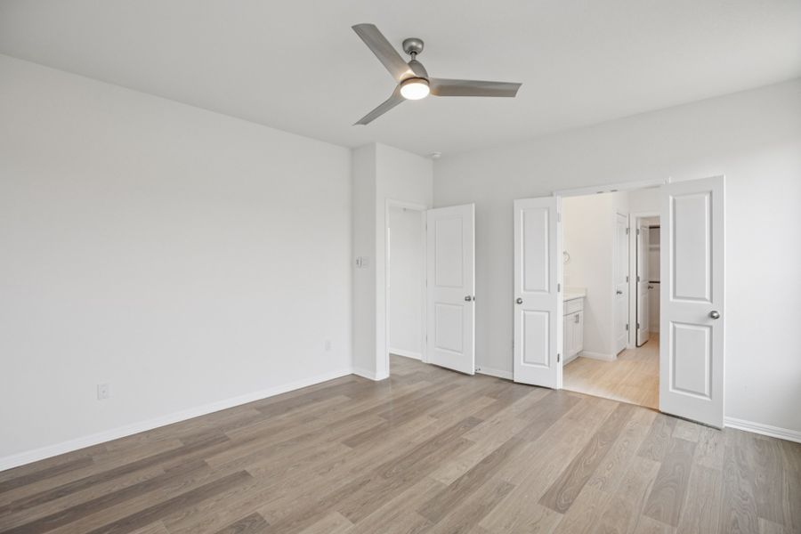 Spacious, unfurnished interior of a new home in Crosswinds, Kyle (Image 15). Spacious, unfurnished interior of a new home in Crosswinds, Kyle (Image 15).