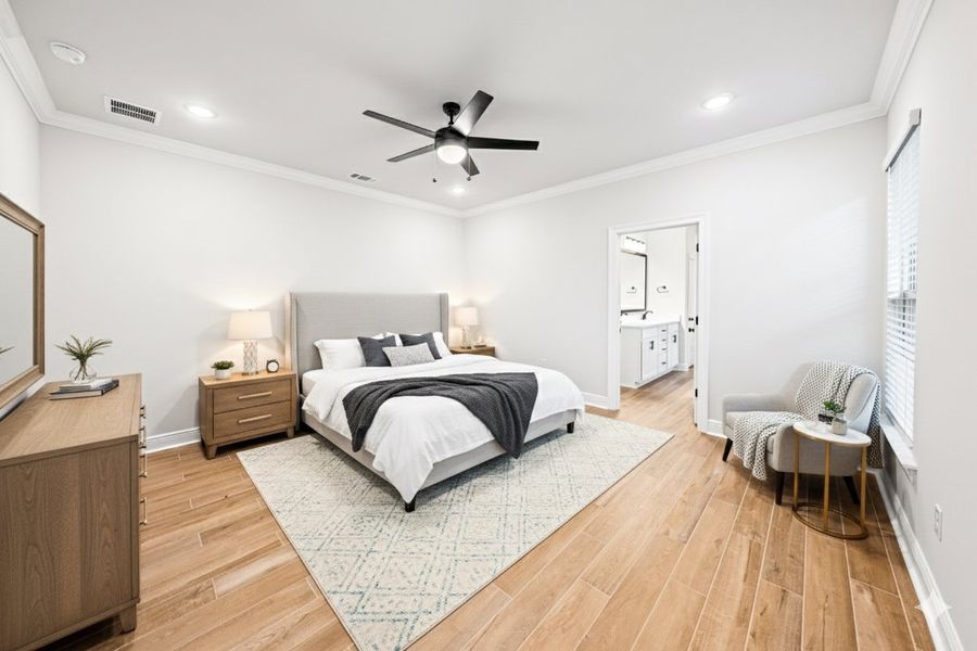 Front exterior of a new home in Bird Song at Hammock Bay, Freeport, FL, highlighting curb appeal (Image 17).