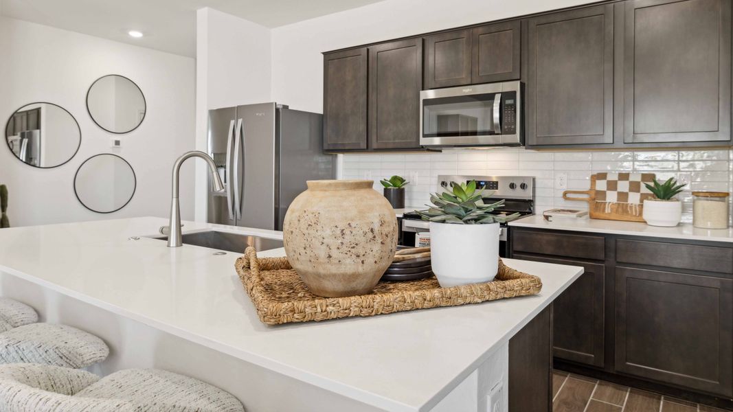 Representative furnished interior of a home built from the Mockingbird by D.R. Horton in Apache Farms, Buckeye (Image 9).