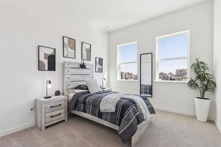 Furnished interior view inside a new home in , Sherman (Image 3).