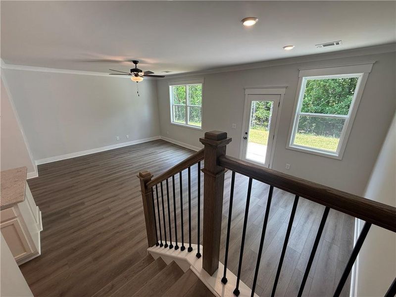 Spacious, unfurnished interior of a new home in The Towns at Auburn Station East, Auburn (Image 18).