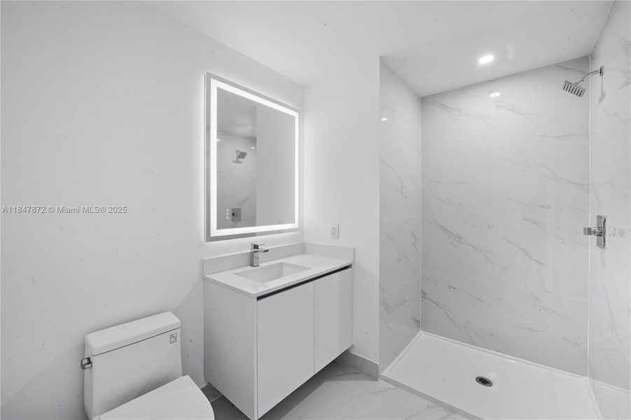 Furnished interior view inside a new home in Aria Reserve, Miami (Image 15).