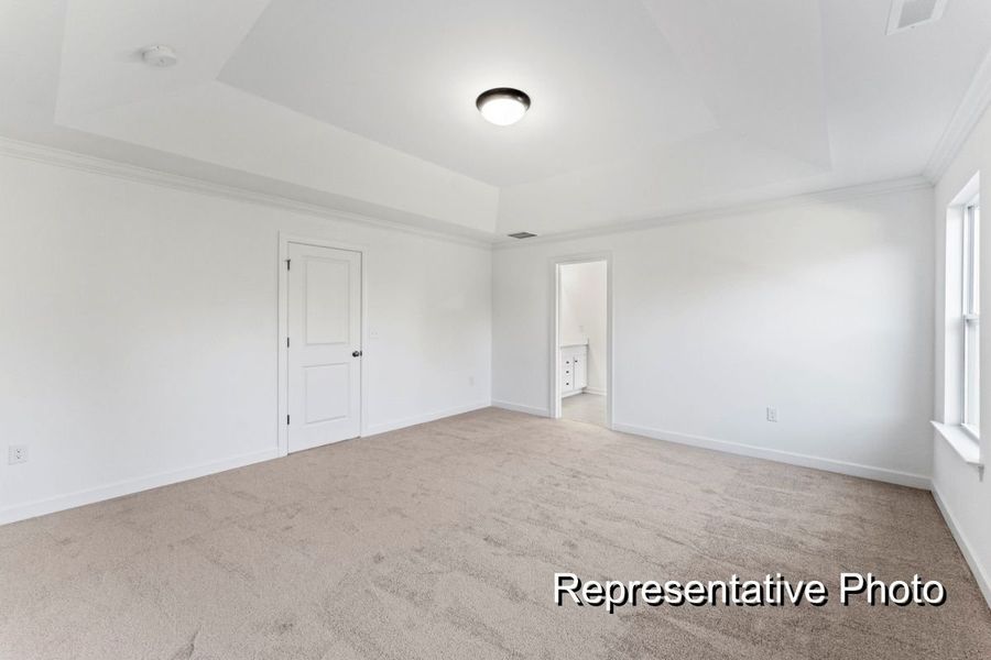Spacious, unfurnished interior of a new home in Reeves Crossing, St. George (Image 19). Spacious, unfurnished interior of a new home in Reeves Crossing, St. George (Image 19).
