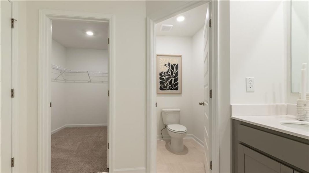 Furnished interior view inside a new home in Mableton Station, Mableton (Image 12).