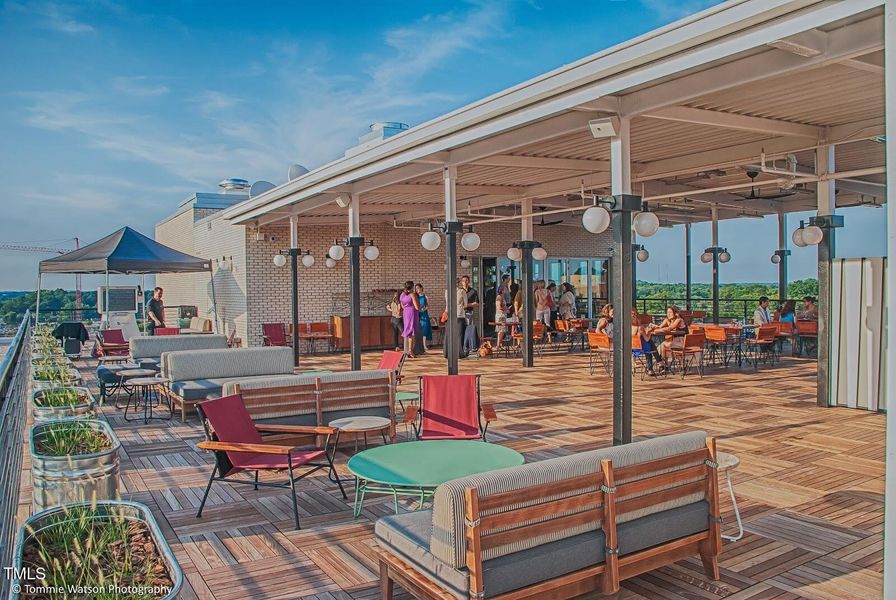 Rooftop bar The Durham Hotel