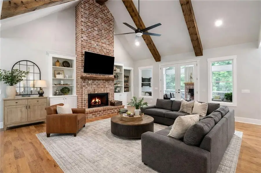 Furnished interior view inside a new home in , Ball Ground (Image 3).