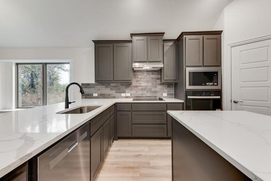 Furnished interior view inside a new home in , Boyd (Image 11). Furnished interior view inside a new home in , Boyd (Image 11).