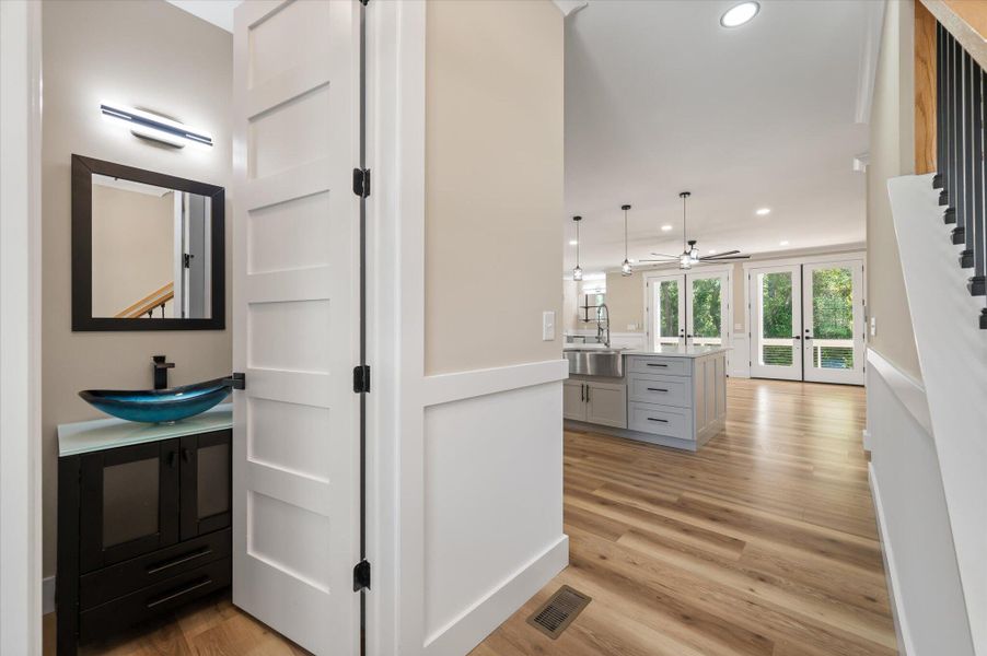 Furnished interior view inside a new home in , Charleston (Image 7).
