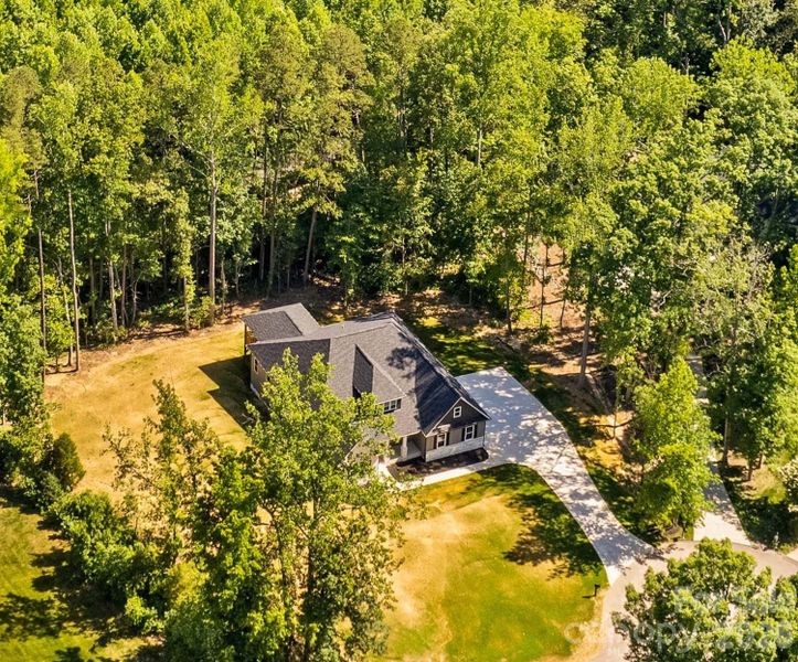 Private homestead with almost an acre.