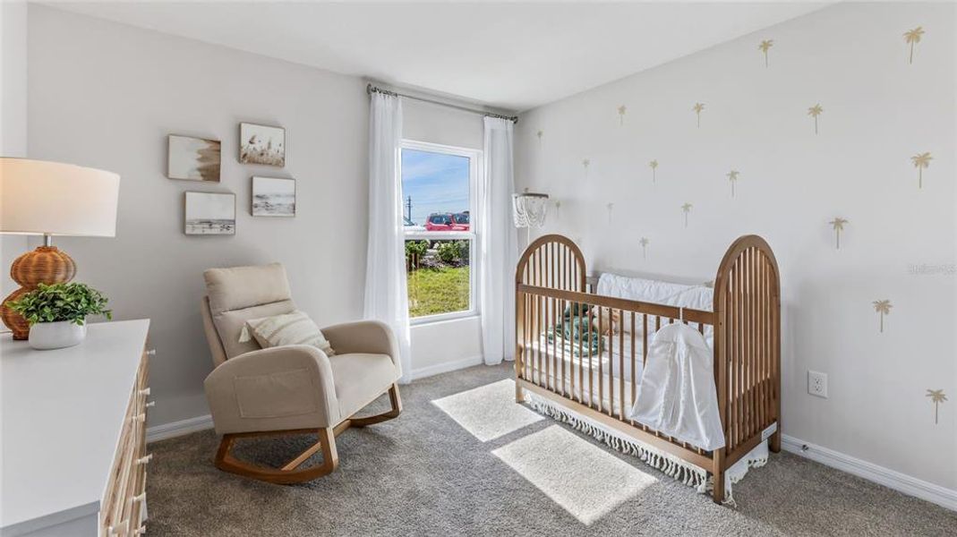 Furnished interior view inside a new home in Bella Lago, Parrish (Image 8). Furnished interior view inside a new home in Bella Lago, Parrish (Image 8).
