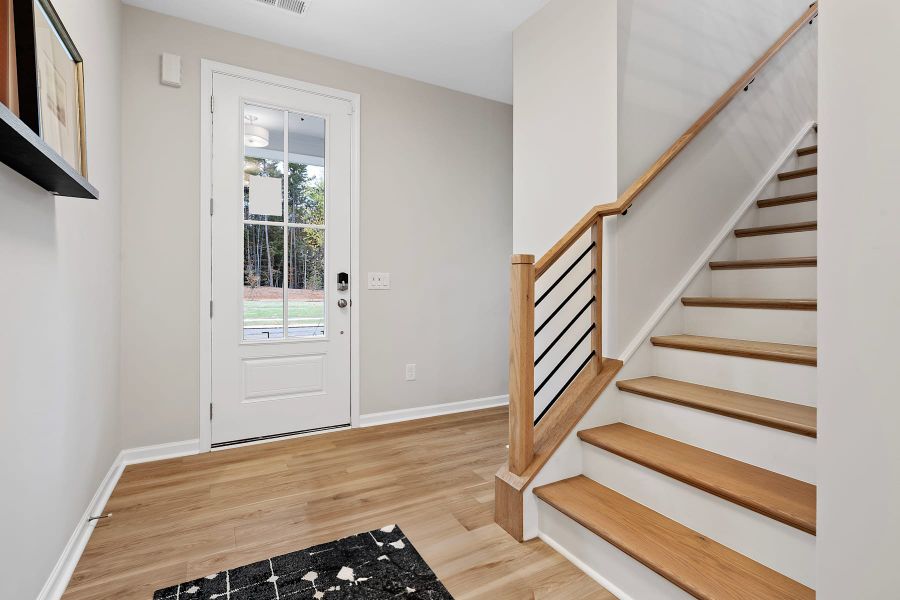 Representative unfurnished interior of a home built from the Henderson by Tri Pointe Homes in Alton Creek, Mint Hill (Image 20).